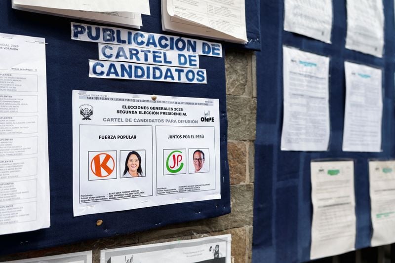 Peru votes in tight presidential run-off in test of Latin America’s rightward shift